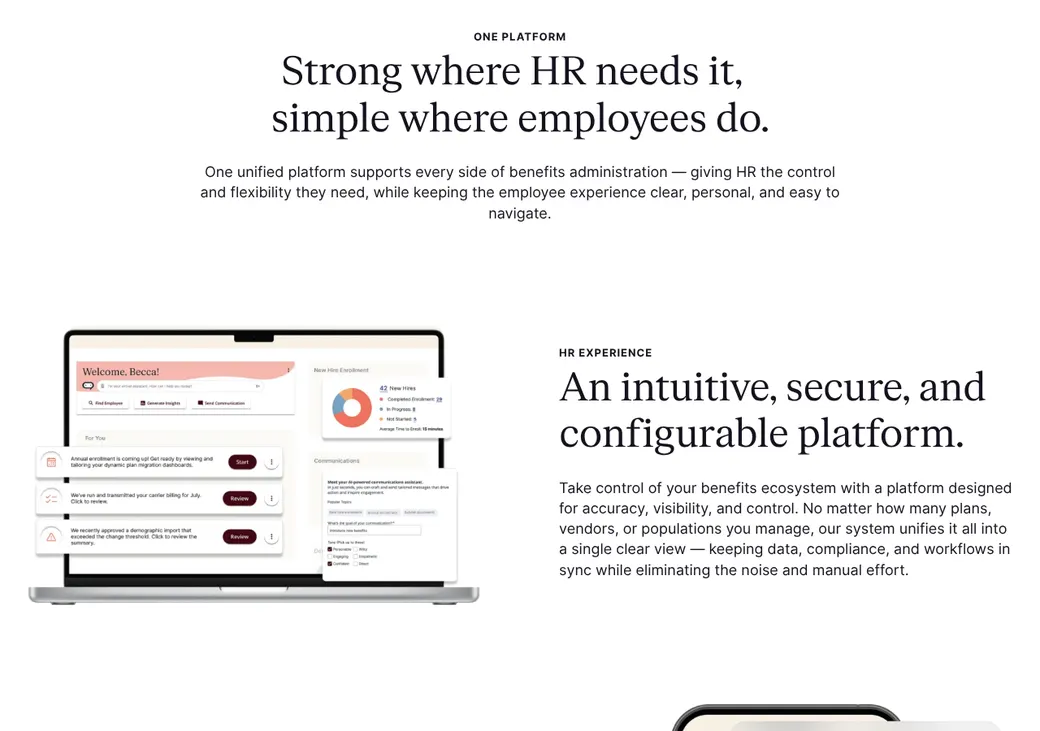 Screenshot of PlanSource's product page at plansource.com
